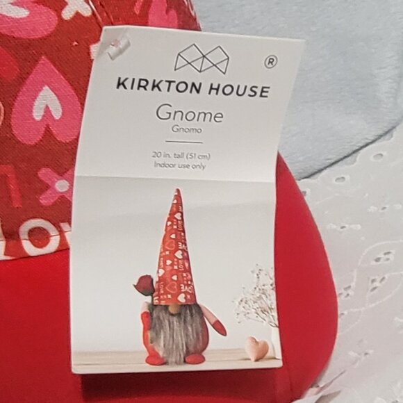 NWT 20" Plush Love & Rose Aldi Gnome. Weighted bottom. - Picture 4 of 5